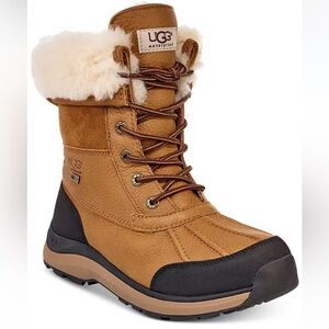 Ugg‎ Womens Adirondack lll water proof leather and sheepskin boots size 6 EUC